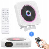 CD Prehrávač Bluetooth reproduktor Rádio + Diaľkové ovládanie Nástenný a stolný držiak