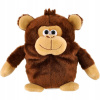 Teddies Opička Tonička opakujúca vety plyš 18cm na batérie so zvukom v krabici 12x20x10cm v sáčku