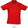 SOL´S PRESCOTT / Pánska džersejová polokošeľa - red XXXL