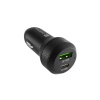 Natec nabíječka do auta CONEY, 1XUSB, 1XUSB-C, 48W NUC-1980