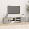 vidaXL TV skrinky 2ks betónovosivé 80x31,5x36 cm spracované drevo 819445