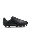 Nike Tiempo Legend 10 Club Juniors Firm Ground Football Boots Black/Green 2 (34)