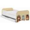 Detská posteľ s matracom a zásuvkou, INDIAN