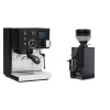 Rancilio Silvia BC PID, black + Eureka Mignon Zero 55s, BL black