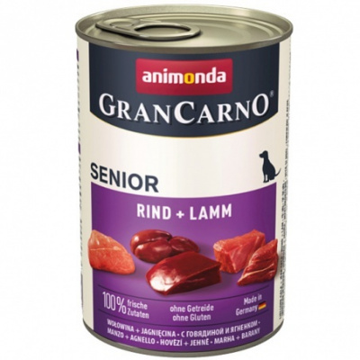 Animonda GranCarno Senior hovězí & jehně 400g