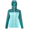 Dámská zimná bunda Millet FUSION AIRWARM HOODIE W ARUBA/HYDRO