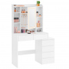 Boxxx TOALETNÝ STOLÍK, biela, 97,5/40/145 cm - Online Only drobný nábytok - 002543017602