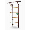 LIFEFIT Žebřiny s příslušenstvím SPORTTEAM Child 230 x 66 cm, hnědé