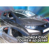 Deflektory na okná pre Honda Civic lX Tourer, 4ks