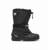 SOREL YOUTH FLURRY BOOT PRINT Dievčenská Zimná Obuv Farba: Čierna, Veľkosť: 35 2114091010