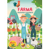 Omalovánky A4 se samolepkami Farma