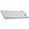 Logitech G PRO X TKL klávesnica Hranie RF Wireless + Bluetooth QWERTY US International Biela (920-012148)