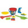 Wader Sada na piesok 6 ks Paw Patrol / Tlapková patrola 23x35x21 cm