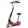 zahrada-XL Elektrická kolobežka so sedadlom 120 W, červená 90310