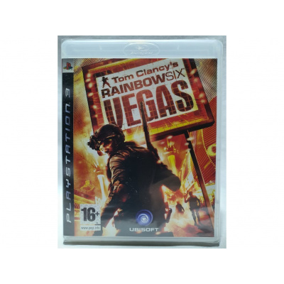 Tom Clancy's Rainbow Six: Vegas Playstation 3 EDÍCIA: Pôvodné vydanie - originál balenie v pôvodnej fólii s Y spojom