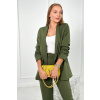 Fashionweek Talianska súprava elegantného saka s nohavicami K80172B Farba: Khaki, Veľkosť: Universal