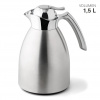 Termoska džbán 1500ml nerezová - WEIS (Vakuová konvice nerez / sklo 1,5L - WEIS)