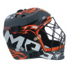 Florbalová maska MPS PRO FLAME - Black/Orange