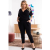 Dámsky čierny overal Ibiza Q094 - Karko 54/56
