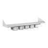 Royal Catering Polica na koreniny - 5 x 1/4 GN - 120 cm RCWR-5 GN1/4