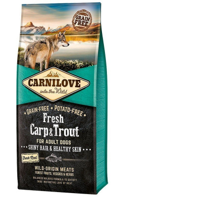 Carnilove dog Fresh Adult Adult Carp & trout 12 kg