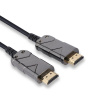 PremiumCord Ultra High Speed HDMI 2.1 optický fiber kabel 8K@60Hz,zlacené 5m kphdm21x05