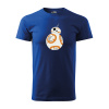 Sablio Tričko s potlačou Star Wars BB-8 - modré 2XL