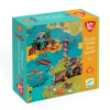 Puzzle - Djeco Djeco Arty Toys Obrovské puzzle Bitka Piráti vs Rytieri 30 ks