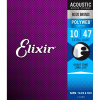 Struny pre akustickú gitaru Elixir 11000 10-47