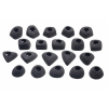 Ocún FOOTHOLDS SET 1 Bolt-on Barva: Black