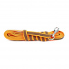 Tréningové vodítko Julius K9 Supergrip Color & Grey 1,4x300cm - tréningové vodítko bez rukoväte - oranžové