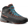 LA SPORTIVA TX4 Evo Mid Gtx, Carbon/Cherry Tomato - 46,5