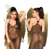 Penthouse Love on fire dlhé šaty s tangami black M/L