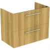 Ideal Standard i.Life A Skrinka pod umývadlo 80 cm, 2 zásuvky, prírodný dub T5256NX