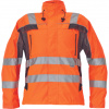Cerva TICINO Reflexná nepremokavá bunda oranžová M