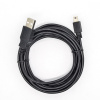 Kábel TB USB typ C - microUSB typ B 3 m čierny