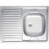 Nerezový drez Novaservis 600 x 800 mm DR60/80L