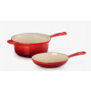 Le Creuset - Súprava rajnice a panvice, objem 2,3 l, cerise 25044220602460