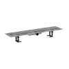 Hansgrohe RainDrain Compact Sprchový žľab 80 cm, s roštom, kefovaná nerezová oceľ 56166800-HG