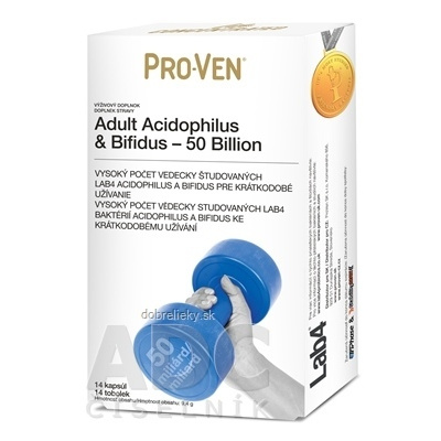 PRO-VEN Adult Acidophilus & Bifidus - 50 Billion cps 1x14 ks