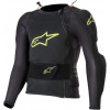 Detský celotelový chránič ALPINESTARS Bionic Plus čierno žltý fluo