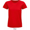SOL'S | Pioneer Women, Dámske tričko, červená, XL