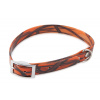 Firedog BioThane obojok Basic 19 mm 35-43 cm camo oranžový