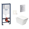 Grohe Závěsný wc set do lehkých stěn / předstěnová montáž SAT Infinitio SIKOGRSIN12A