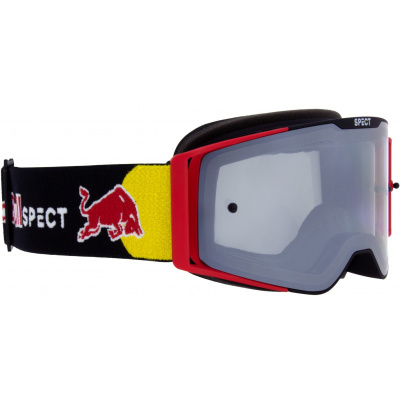 Okuliare TORP, Red Bull Spect (čierne/červené matné, plexi strieborné zrkadlové)