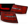 AUDI A6 C6 SEDAN 04-08 - zadné LED svetlá červeno biela 6-pin LED BAR