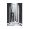Štvrťkruhový sprchový kút Riho Novik Z309 90x90x200 cm dvojkrídlové dvere GZ9090090