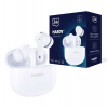 3mk bezdrátová stereo sluchátka HARDY LifePods Pro, stereo, nabíjecí pouzdro, bílá (5903108528290)