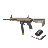 Specna Arms SA AR9 Light Ops Gen2 (SA-FX01 FLEX™ BLDC™ HAL ETU™) - Čierna / piesková