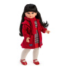 Berbesa Luxusná detská bábika-dievčatko Andrea 40cm 40 červená
